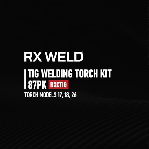 RX WELD 87PCS TIG Welding Accessories Torch Kit