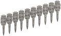 100x Collated Concrete Nails 1-1/16 Inch (27mm) for Hilti BX 4 (BX4) Cordless Concrete Nailer, B4 MX Collated Strip, Full Round Head Hardened Steel Pins for Metal Track, Drywall & Concrete