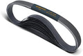 POWERTEC 1x30 Sanding Belts, 10PK, 320 Grit, Silicon Carbide 1 x 30 inch Sanding Belts for Belt Grinder, Belt and Disc Sander, Knife Sharpening, Woodworking, Metalworking, Derusting (457320)