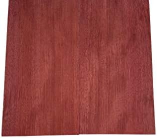 Barrington Hardwoods Purpleheart Lumber Board - 3/4" x 6" (2 Pieces) (3/4" x 6" x 36")