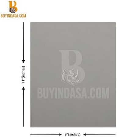 Indasa 50 PCS 9x11 Sandpaper Rhynalox Plusline - 150 Grit Dry Sanding Sheets, Professional-Grade Abrasive for Wood, Metal, Automotive, and Paint Finishing - Durable, Clog-Resistant Sand Paper
