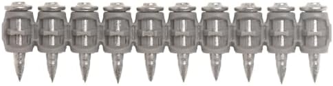 100x Collated Concrete Nails 3/4 Inch (19mm) for Hilti BX 3 (BX3) Cordless Concrete Nailer, B3 MX Collated Strip, Full Round Head Hardened Steel Pins for Metal Track, Drywall & Concrete