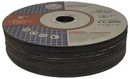 Benchmark Abrasives 6 Inch Cut Off Wheels Aluminum Oxide Self Sharpening for Metal and Steel, .045" Thick 7/8" Arbor, Angle Grinder Cutting Disc, Type 1 Thin Grinding Cutting Wheel - 50 Pack