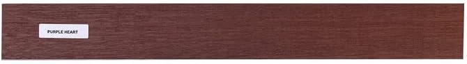 Exotic Wood Zone's Combo Pack 5, Purpleheart Lumber/Cutting Board | 3/4” x 2” x 18”