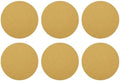 HARFINGTON 10 Pcs 8 Inch Sanding Discs 60 Grit Yellow Aluminum Oxide