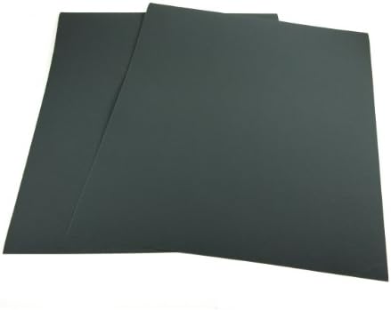 9 Inch X 11 Inch 1000 Grit Waterproof Hand Sanding Sheets, 100 Pack