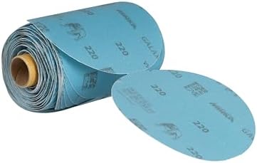 Mirka Galaxy 5'' Ceramic Sanding Discs 220 Grit, Self-Adhesive PSA 100 Pack