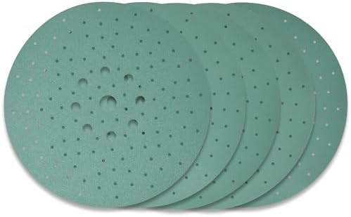 Serious Grit - 225mm Drywall Sanding Discs - P80-220 Assortment - 25 Pack