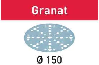 Festool 575174 Granat P800 Grit 6-Inch (150mm) Diameter Abrasive Sanding Discs, 50-Pack