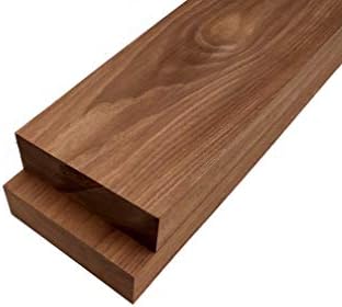 Barrington Hardwoods Walnut Lumber Board - 1 3/4" x 6" (1 3/4" x 6" x 12" (2 Pieces))