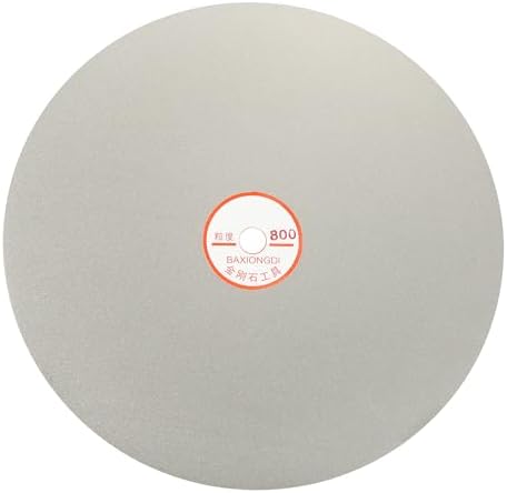 10 Inch x 1/2" Arbor Diamond Flat Lap Disc, 800 Grit