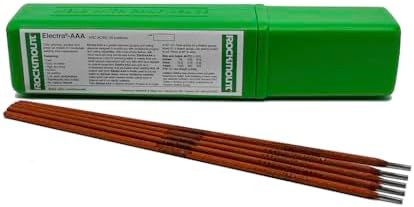 Rockmount Electra AAA Welding Electrode: 1/8" Dia., Arc Gouging, Cutting, And Piercing - 1 lbs