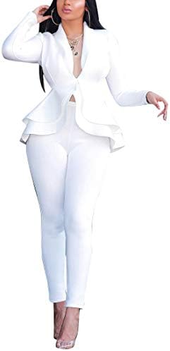Aro Lora Pant Suits for Women Dressy Casual 2 Piece Outfits