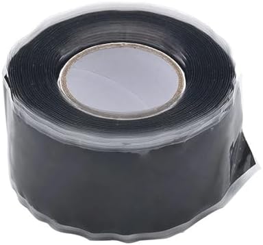 12 Roll 1 Inch X 10 FT Self-Fusing Silicone, Thickness 0.5mm Hose Repair Tape, Heavy Duty and Leak Proof Rubber Hose Tape, Pipe for Water(Red)