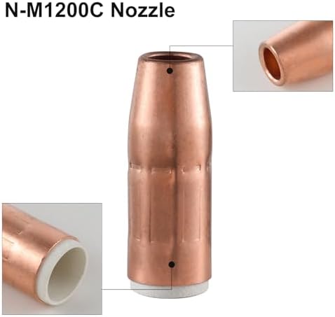MIG Welding Nozzle N-M1200C for Miller MDX-250 2-PK