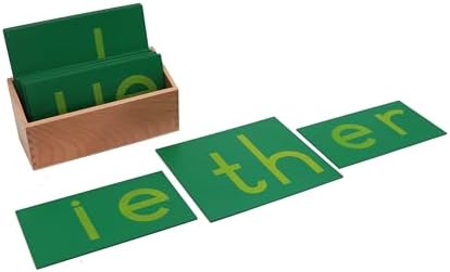 Adena Montessori Lower Case Double Sandpaper Letters
