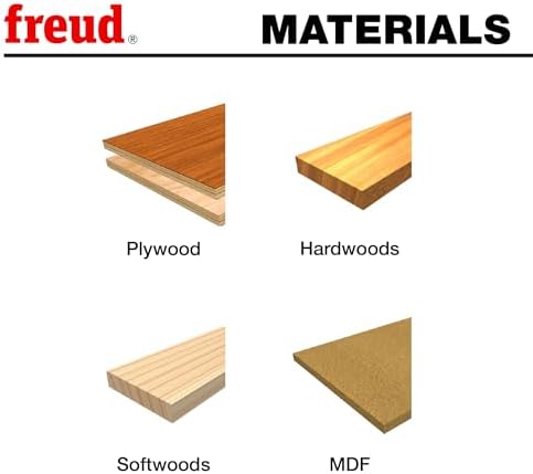 Freud 89-670: 3 Piece Undersized Plywood Bit Set (1/2" Shank)