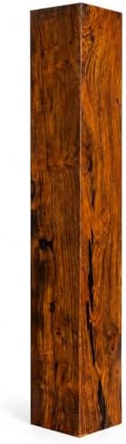 IECAP LLC Desert Ironwood Blanks Pack of 1 — Exotic Hardwood Lumber Block for Woodworking, Wood Carving & DIY Crafts — Natural Iron Wood for Knife Handles, Tool Grips & Pen Turning (14 x 2 x 2 Inches)