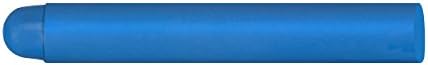 Markal UltraScan Polymer Fluorescent Lumber and Timber Marker, 11/16" Round, 4-5/8" Length, Light Blue (Pack of 12)