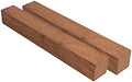Exotic Wood Zone Sapele Turning Blank (2 pcs) - Kiln Dried Hardwood for Eco-Friendly Woodworking, Woodturning, Wood Lathe, Sustainable Wood, Woodcraft, DIY Projects (1-1/2" x 1-1/2" x 30")