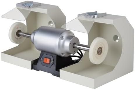 550W Dentist Double Top Lathe Buffing Grinder Lab Bench Buffer Polisher Electric 3000RPM for Casting Jewelry Polishing Machine