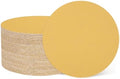 HARFINGTON 100 Pcs 6 Inch Sanding Discs 120 Grit Yellow Aluminum Oxide