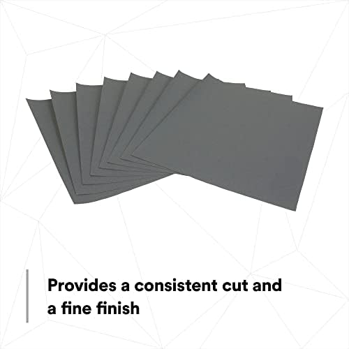 3M Wetordry Abrasive Sheet, 213Q, 02040, P320, 9 in x 11 in