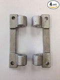 4 Pack - Morgan Swing Door Hinge Butt - New Style - Rear Panel Trailer Box Truck