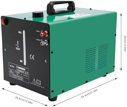 TIG Welding Water Cooler,18L Welder Torch Water Cooling System,110V 370W Welder Torch Water Cooler,7L-9L/min Rated Water Flow with Flow Alarm (18L)