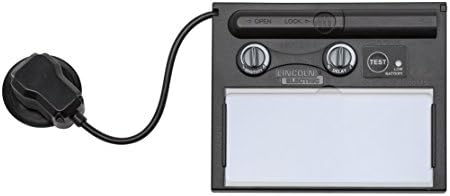 Lincoln Electric K3419-1 Glossy VAR 7-13 W/Grind ADF Helmet, Capacity, Volume, Polycarbonate, 11.12 x 10.25 x 11.87, Black (