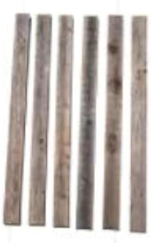 Rustic Weathered Reclaimed Wood Planks for DIY Crafts, Projects and Decor (6 Planks - 36" Long)
