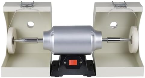 550W Dentist Double Top Lathe Buffing Grinder Lab Bench Buffer Polisher Electric 3000RPM for Casting Jewelry Polishing Machine