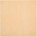 6 mm Baltic Birch Plywood 1/4 x 12 x 12 Inch, Box of 25 B/BB Grade Craft Wood, Stronger Than Basswood Sheets, for Laser, CNC Cutting and Wood Burning, by Woodpeckers