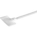 Panduit PLF1M-C Marker Flag Cable Tie, Miniature, Nylon 6.6, 4.3-Inch Length, Natural 100-Pack