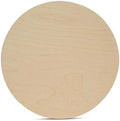 Wood Circles 14 inch, 1/4 Inch Thick, Birch Plywood Discs, Pack of 10 Unfinished Wood Circles for Crafts, Wood Rounds by Woodpeckers