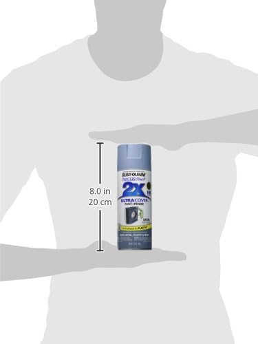 Rust-Oleum 249066 Painter's Touch 2X Ultra Cover Spray Paint, 12 oz, Satin Slate Blue (Pack of 4)