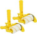 8 Pcs Paint Edger Roller Brush Tools Portable Clean-Cut for Home Wall Ceilings