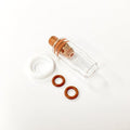 Ally5 Pyrex Cup Kit with #9/#20 Torch Adapter - A5920 - Furick Cup