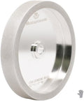 CBN Grinding Wheel 6 Inch 320 Grit, 1" Wide, 1/2" Arbor, for HSS Tools, Lathe Chisels & Woodturning Tools, Fits 6-Inch Bench Grinders(320 Grit)