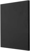 MECCANIXITY UHMW Sheet Ultra High Molecular Weight Polyethylene Sheet, 1/2" Thick Hard HDPE Plastic Sheet Board for DIY Craft 8" x 8" Black