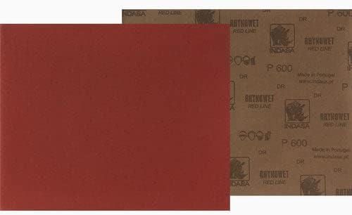 INDASA Redline XL RHYNOWET Sheets 9" X 11" 400 GRIT 50/Box