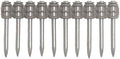 100x Collated Concrete Nails 1-1/2 Inch (38mm) for Hilti BX 3 (BX3) Cordless Concrete Nailer, B3 MX Collated Strip, Full Round Head Hardened Steel Pins for Metal Track, Drywall & Concrete