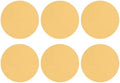 HARFINGTON 20 Pcs 3 Inch Sanding Discs 800 Grit Yellow Aluminum Oxide