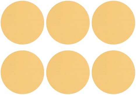 HARFINGTON 20 Pcs 3 Inch Sanding Discs 800 Grit Yellow Aluminum Oxide