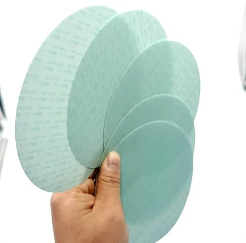 SIGNI Diamond Precision Lapping Microfinishing Film PSA Backing 5 inch (9 Micron, 5 Pack)