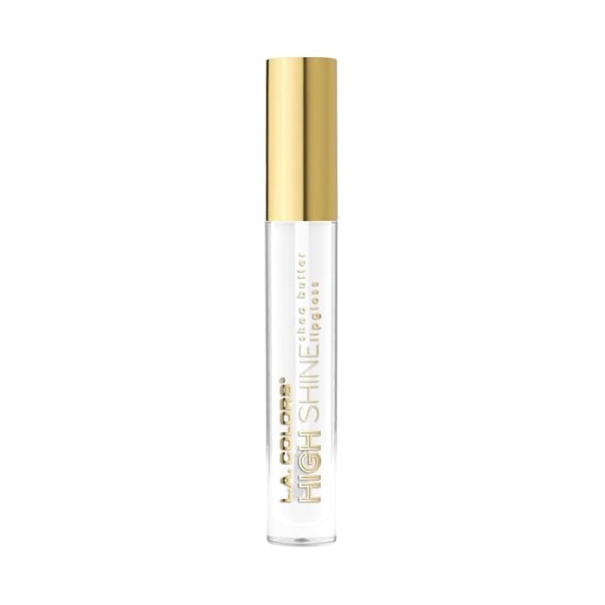 L.A. COLORS High Shine Lipgloss, Clear CLG932