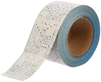 3M Hookit Blue Abrasive Sheet Roll, 36191, 180, 2.75 in x 13 yd