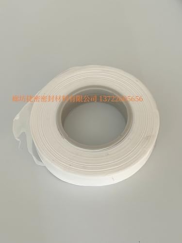 1pc Oily PTFE Thread Seal Tape for Natural Gas - 5 Rolls, 25mm x 0.2mm, High-Temperature & Erosion Resistant
