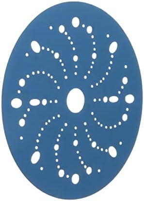 3M Hookit Blue Abrasive Disc, Multi-Hole, 36184, 6 in, 800+ Grade