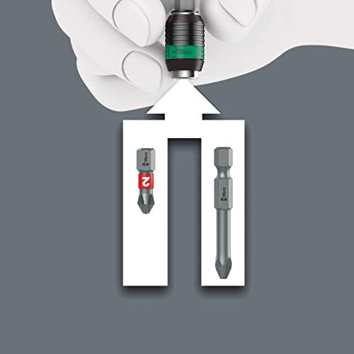 Wera Kraftform Kompakt 62 Bitholding Screwdriver and Pouch Set, 33-Pieces